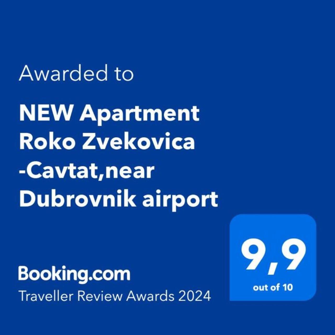 Apartment New Roko Zvekovica -cavtat,near Dubrovnik Airport